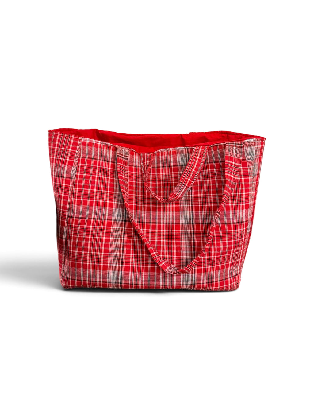 Bandana Shopper's Tote Bag (Red)